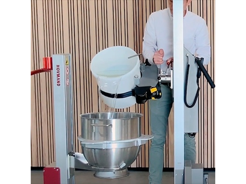 Elevadores de bidãos e tambores pequenos