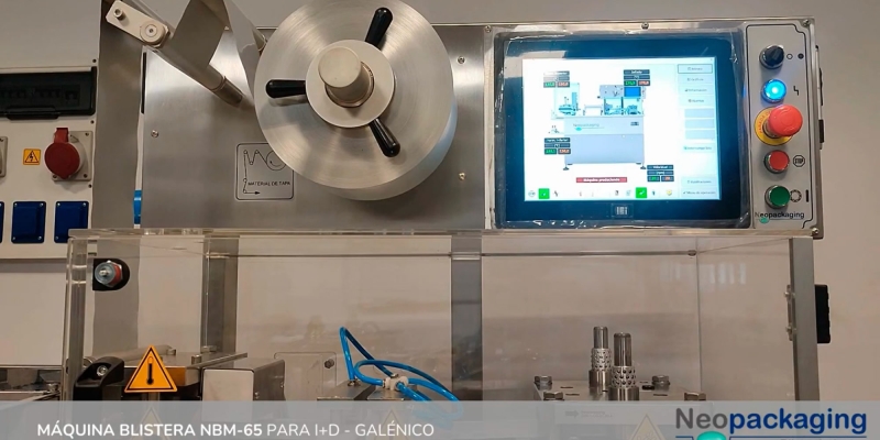 NBM-65, o blister para P&D - Pequenos lotes