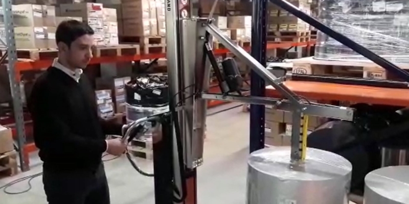 Manipulador elétrico de bobinas Hovmand VER