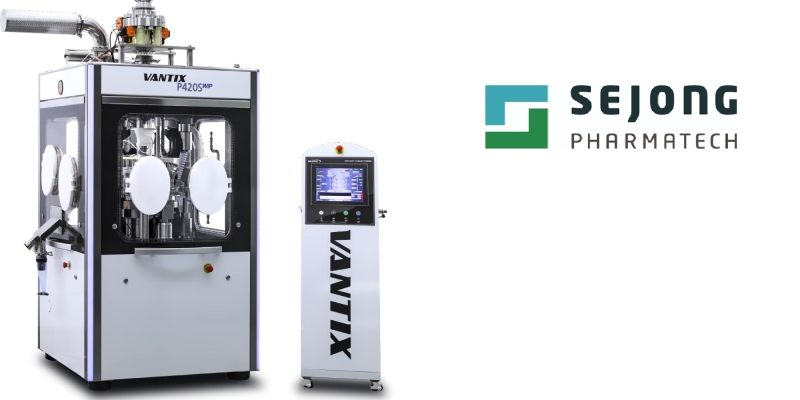 Comprimidora VANTIX P420S WIP de SEJONG PHARMATECH