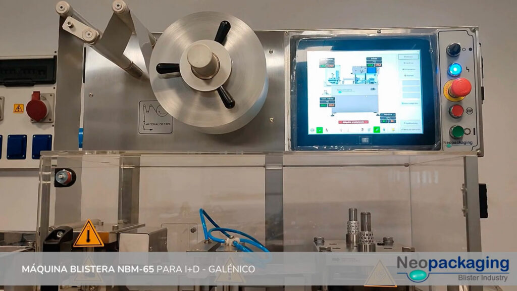 NBM-65, the blister machine for R&D and small batches