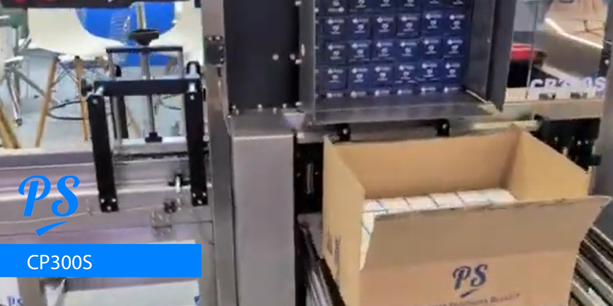 Encartonadora automática CP300S