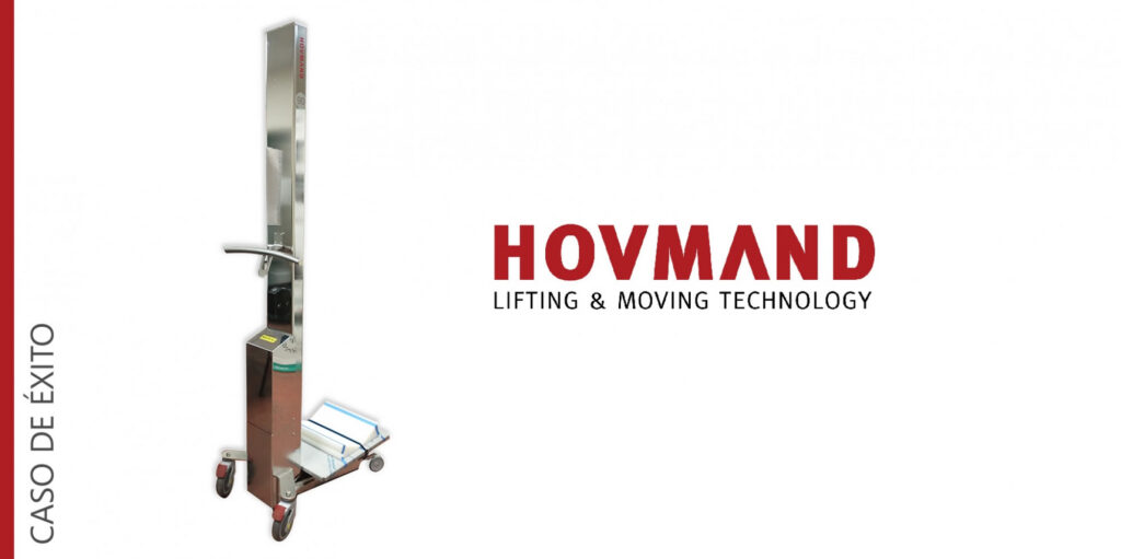 CASO DE ÉXITO: ELEVADOR DE BOBINAS HOVMAND